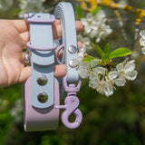 BioThane® diržo antkaklis su sumažinta sagtimi arba grandinėle (2 cm - 5 cm pločio)