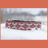 DASHURI - 4 cm pločio austos juostos antkaklis