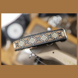 KAVA - 2,5 cm pločio austos juostos antkaklis