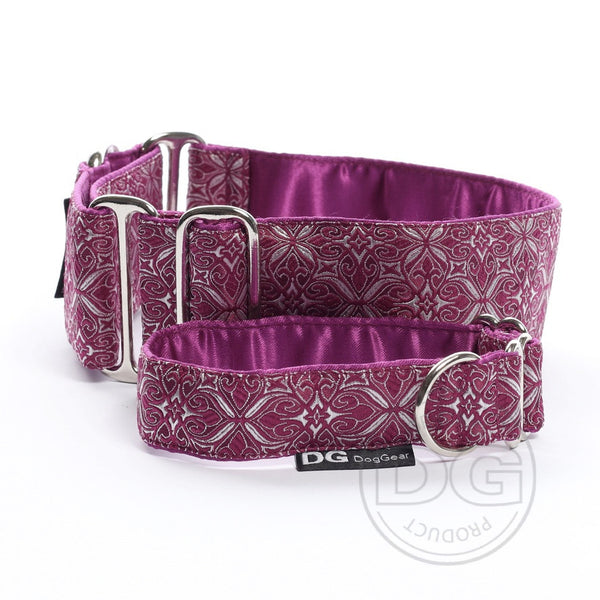 DG antkaklis BROCADE FUCHSIA