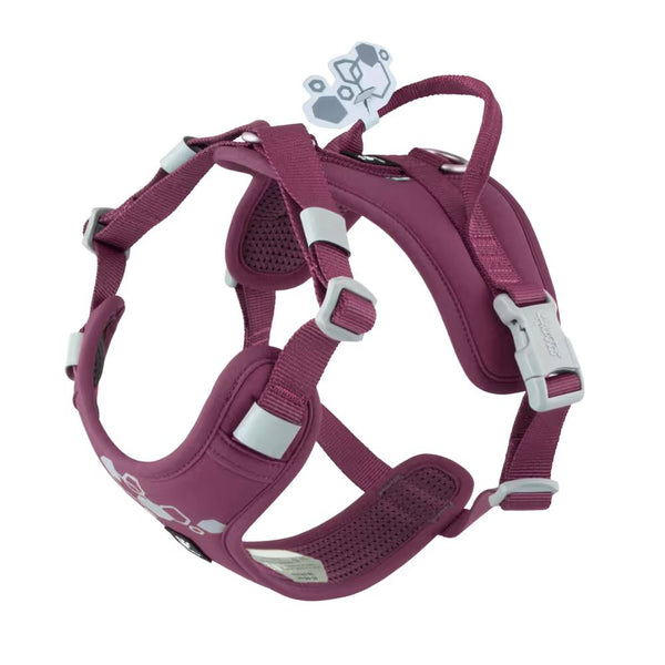 Hurtta Weekend Warrior Harness II ECO Eggplant Y formos petnešos