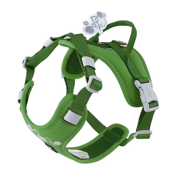 Hurtta Weekend Warrior Harness II ECO Parsley Y formos petnešos