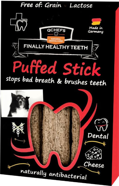 QCHEFS Puffed Stick - skanėstas dantų higienai